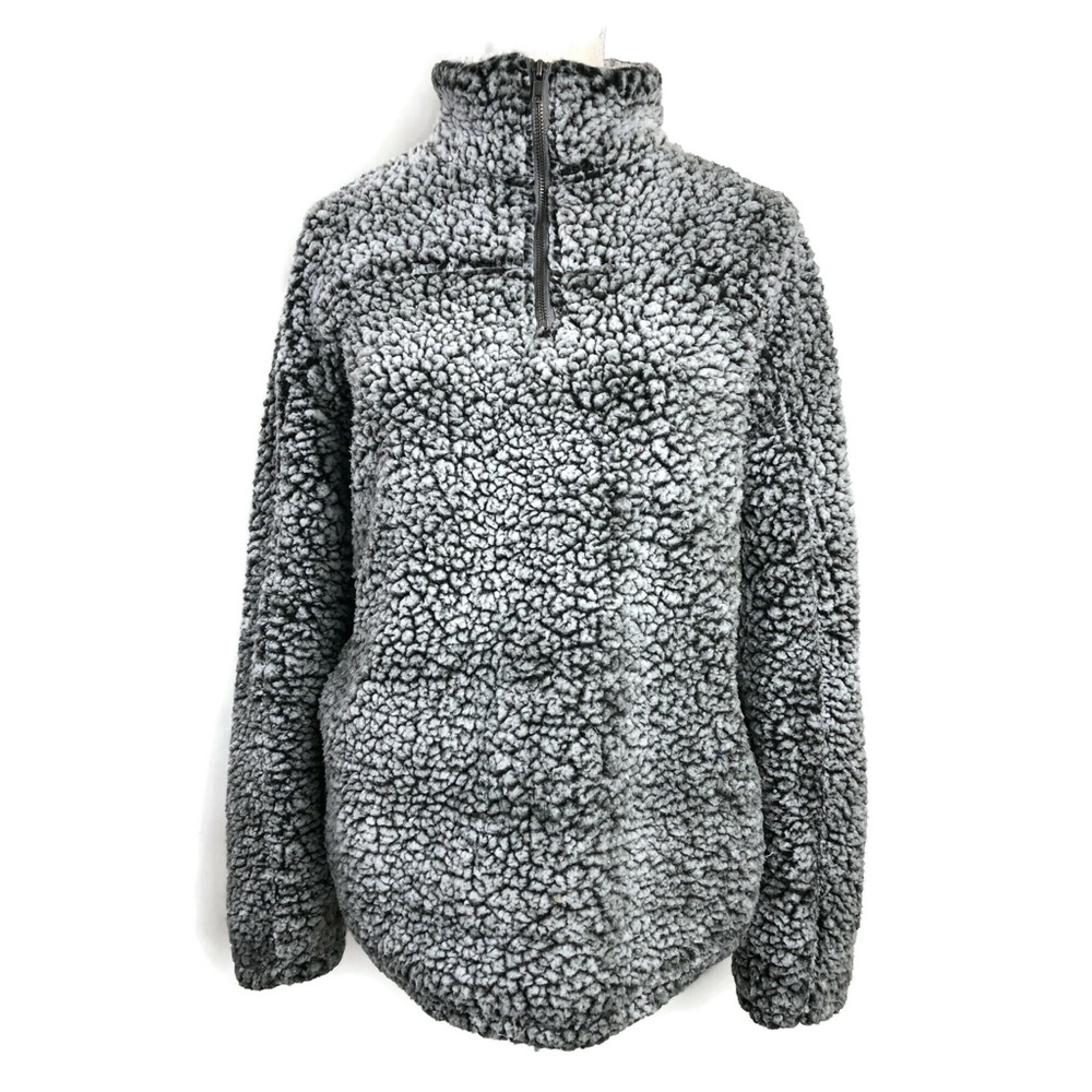 Thread & supply fleece jacket 1/4 zip pullover - Picture 4 of 8